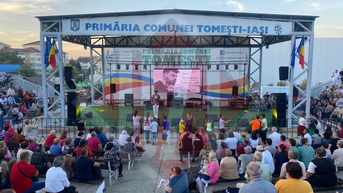 Zile de sărbătoare în comuna Tomești. Voie bună și atmosferă de festival – FOTO, VIDEO
