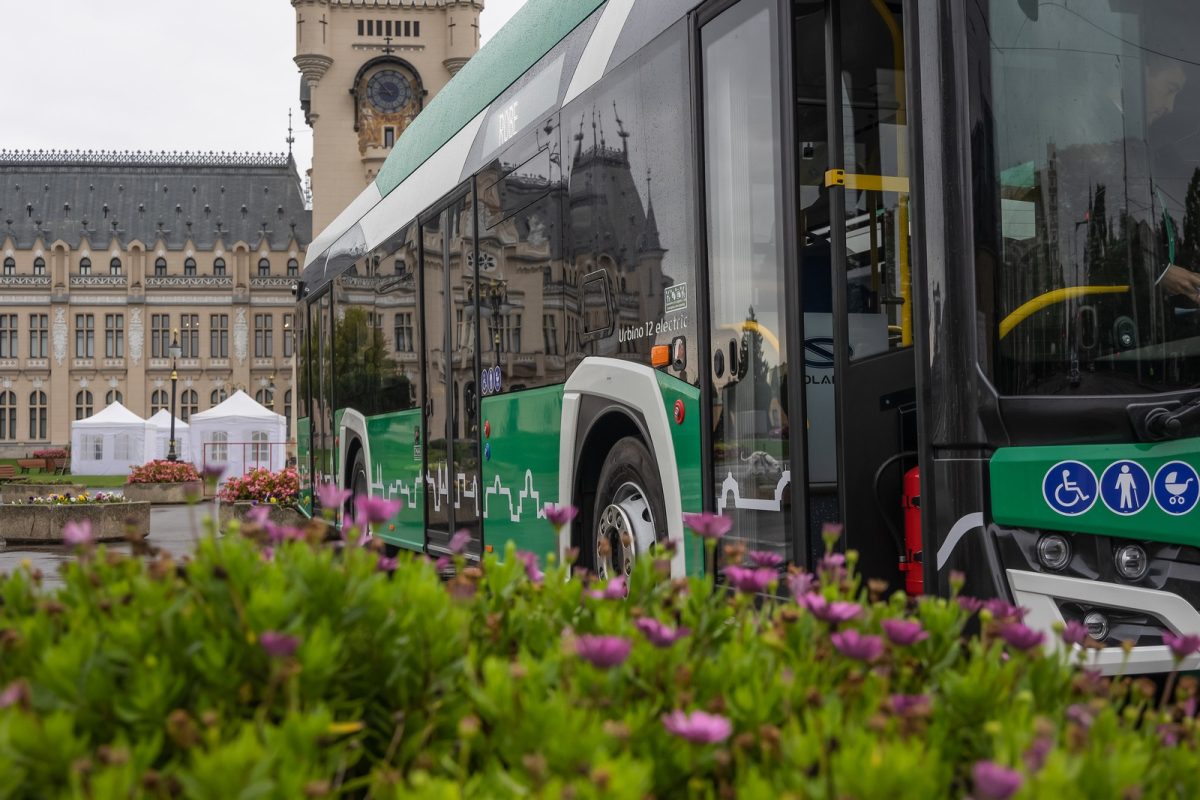 Primul autobuz Solaris iese pe străzile Iașului