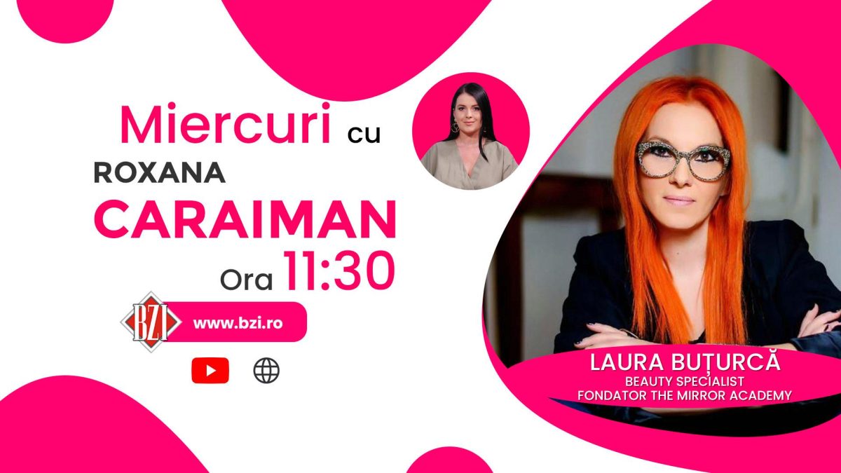 Laura Buțurcă lansează un nou curs de laminare sprâncene și gene! Toate detaliile le dezvăluie în ediția BZI LIVE
