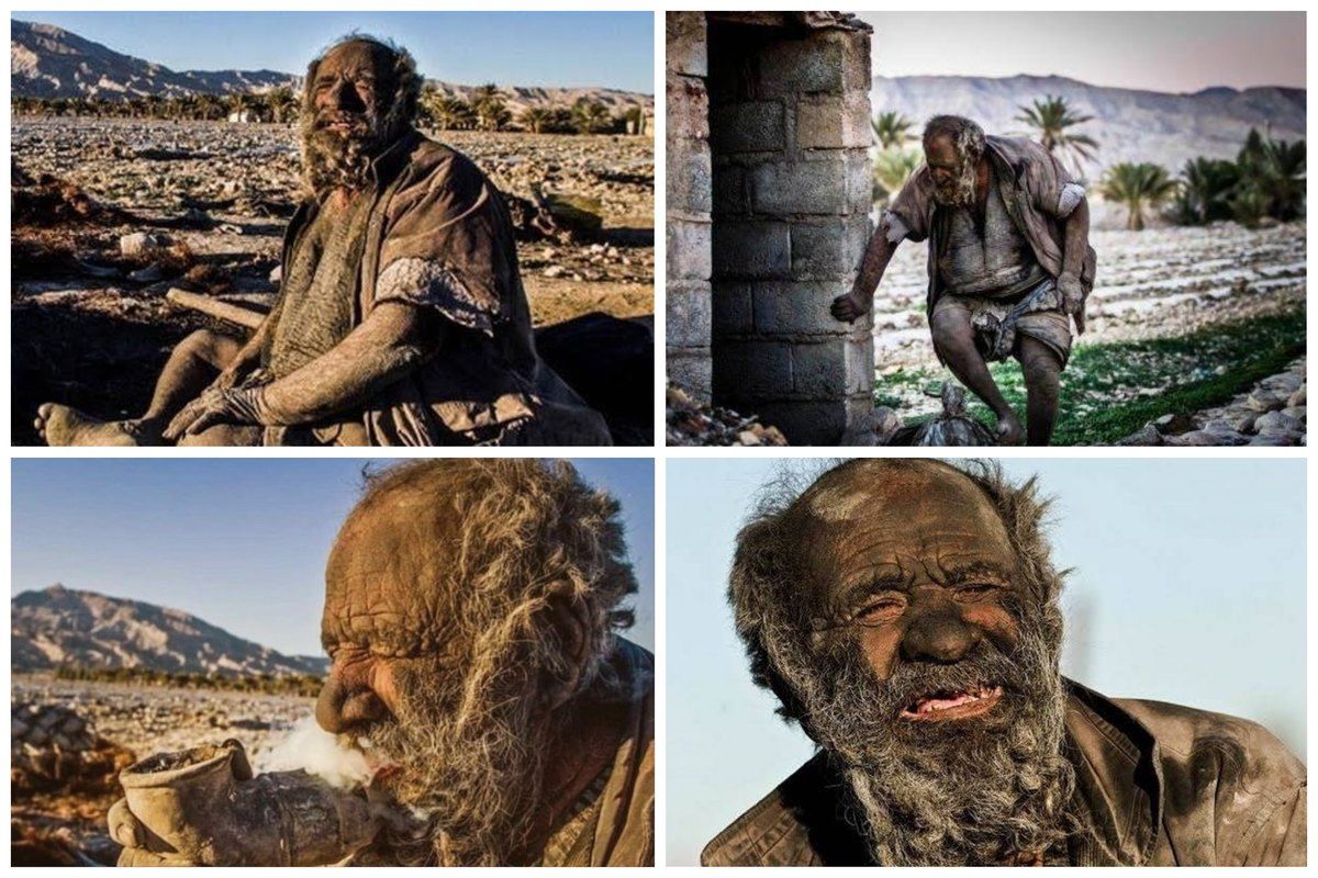 A murit Amou Haji, cel mai murdar om din lume. De ce a refuzat să se spele timp de 60 de ani