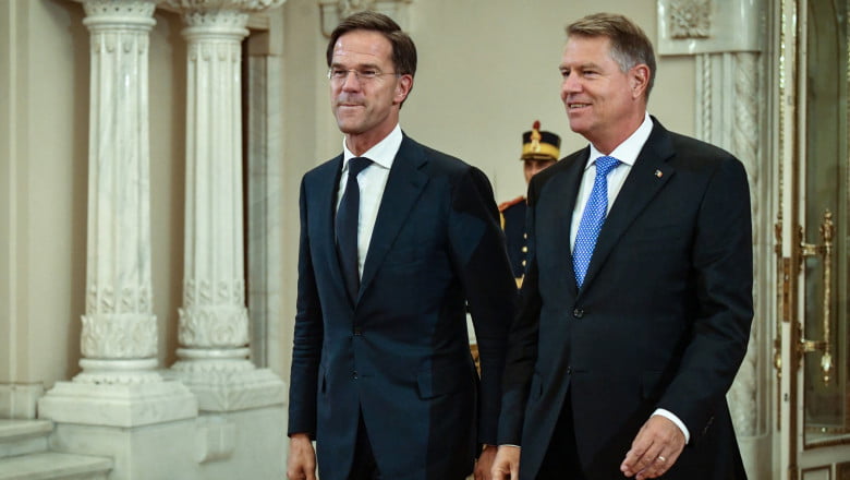 Premierul Regatului Ţărilor de Jos, Mark Rutte, vizită în România