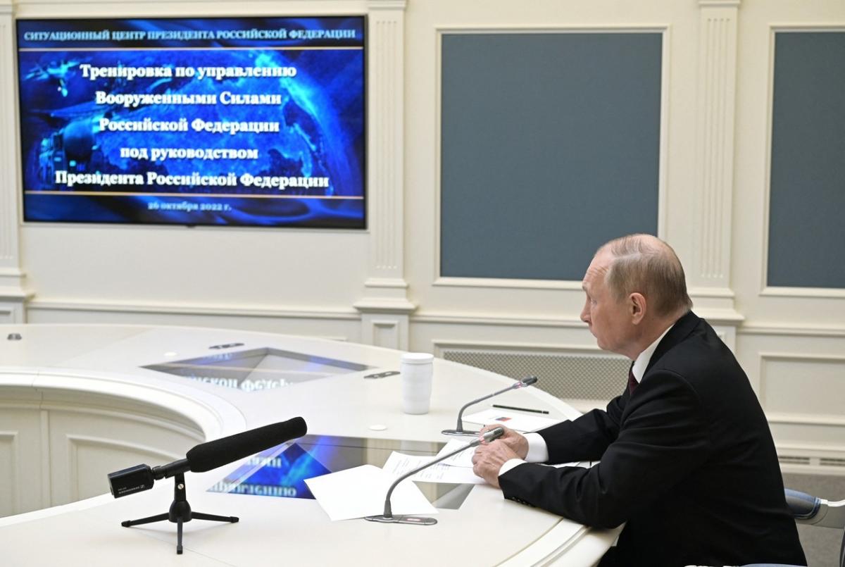 Război nuclear simulat de autorităţile de la Moscova. Putin a urmărit „atacul” printr-o videoconferință