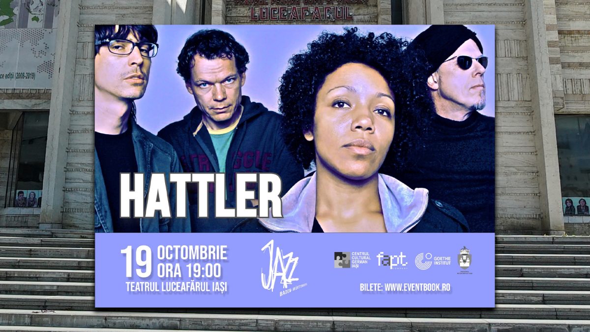 Concert extraordinar, însoțit de video-proiecții, susținut de trupa germană Hattler, în orașul Iași