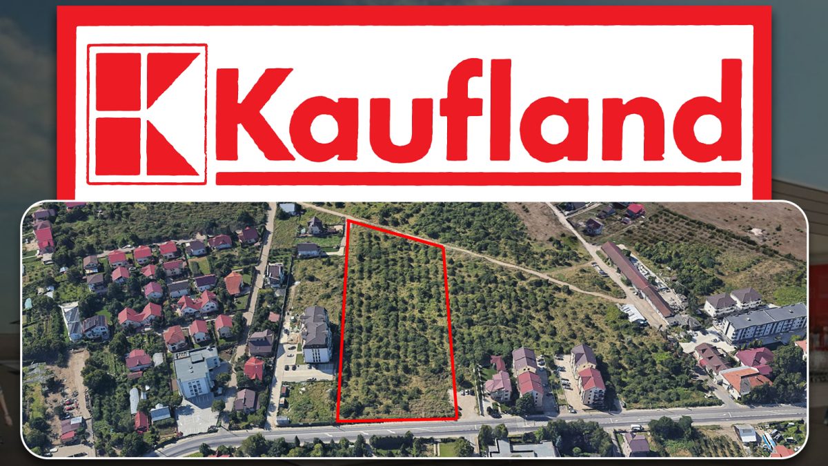 Vecinii au condiționat construirea magazinului Kaufland din Galata – FOTO
