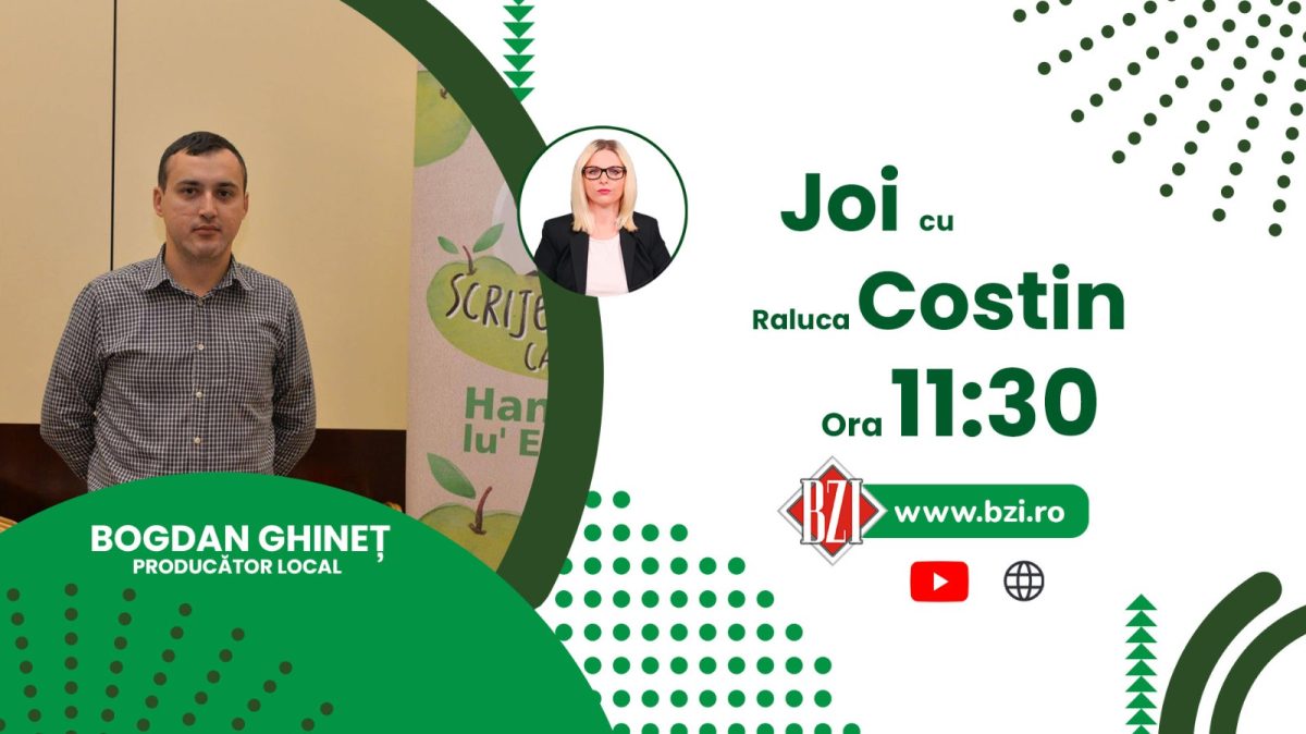 Producătorii locali își dezvoltă afacerile în plină criză. Despre cum poți atrage mai mulți clienți aflați de la Bogdan Ghineț, numai la BZI LIVE!