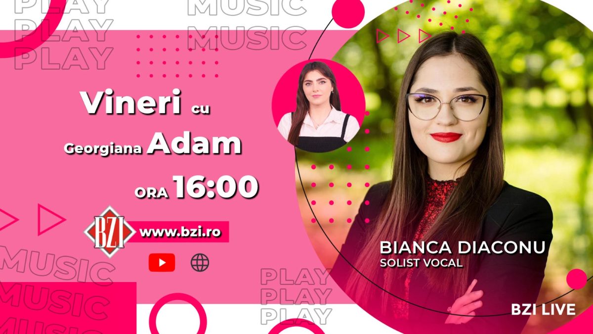 Artista care impresionează mereu prin vocea ei! Bianca Diaconu, solist vocal, detaliază pentru BZI LIVE despre parcursul ei ca artist