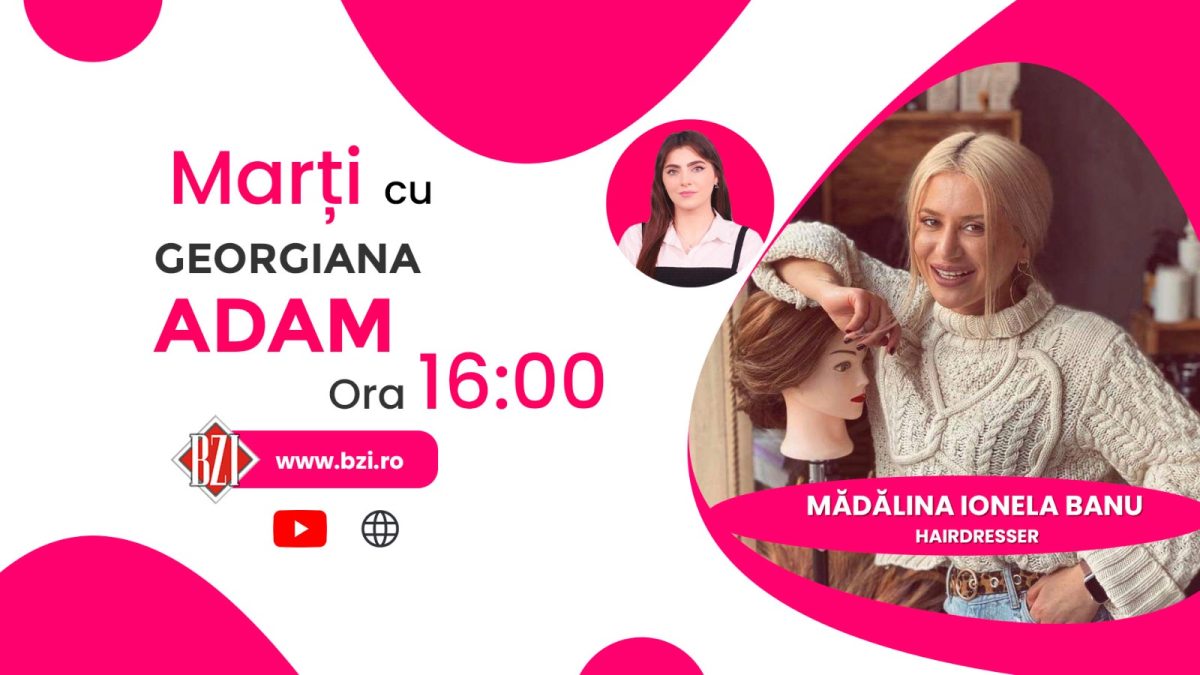 Mădălina Banu, hairdresser-ul care a reușit să ducă coafura la nivel de artă! Ea povestește pentru BZI LIVE despre abilitățile necesare în acest domeniu