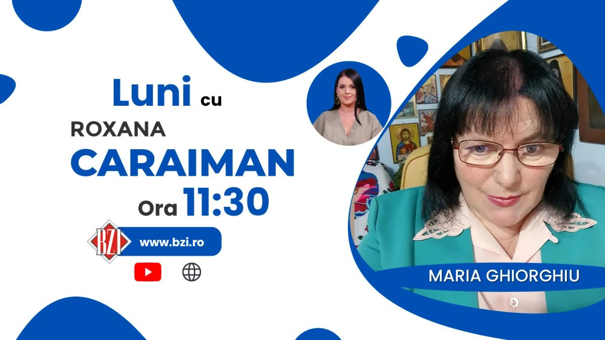 Noi dezvăluiri despre pandemie face Maria Ghiorghiu la BZI LIVE