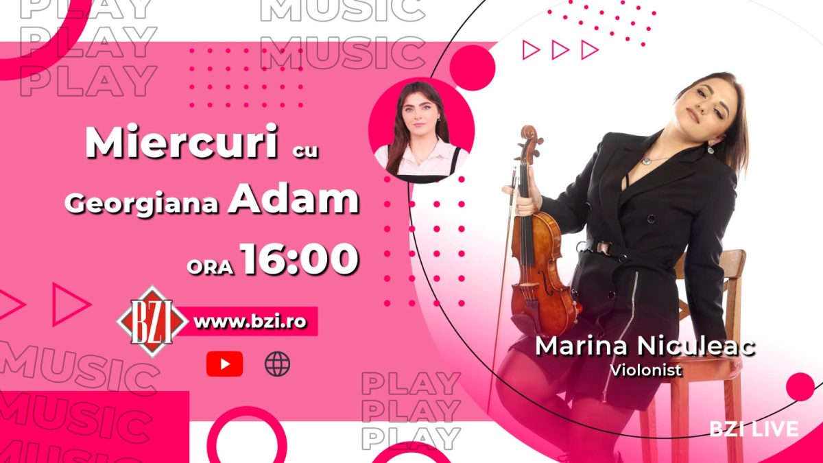 O poveste pe acorduri de vioară! Marina Niculeac, violonistă, împărtășește totul despre parcursul său muzical în interviul BZI LIVE