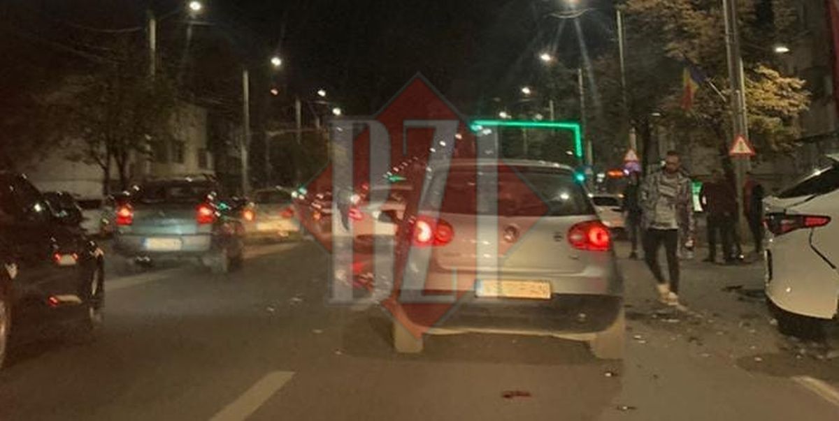 Accident rutier în Păcurari. Mai multe autoturisme au fost implicate – EXCLUSIV