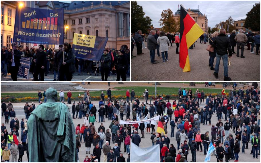 Peste 7000 de manifestanţi au ieşit în stradă în Germania. Oamenii protestează împotriva politicii energetice: „Nu vom salva întreaga lume”