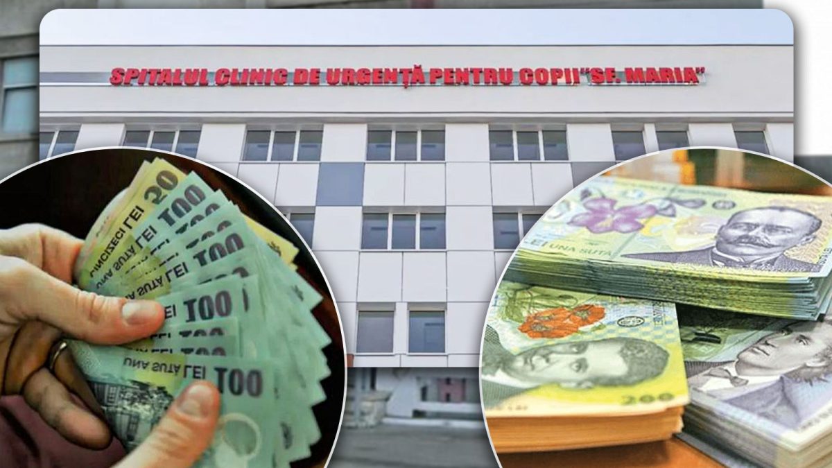Angajații de la Spitalul „Sf. Maria“ Iași vor avea parte de surprize financiare! Cine va primi bonusul de două salarii pe lună