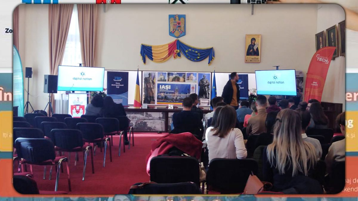 Burse de formare în competențe digitale și IT! Mihai Chirica: „Generația pe care voi o reprezentați este cea care va duce numele orașului Iași mai departe!”