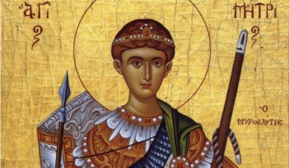 Cine a fost Sfântul Mucenic Dimitrie. De ce i se spune Izvorâtorul de mir