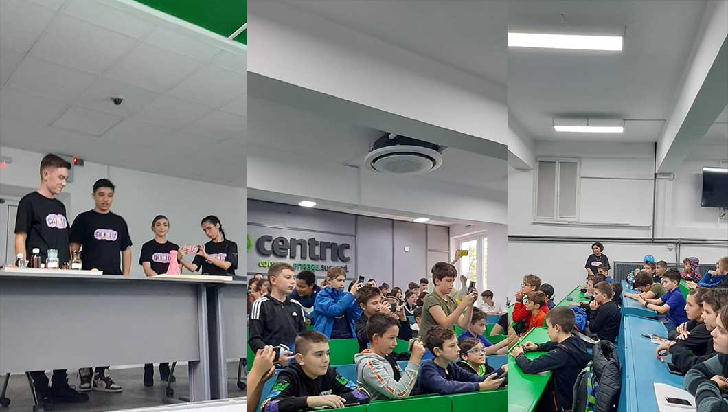 Clubul de chimie experimentală CHIMIPLY, inaugurat la Liceul Teoretic de Informatică „Grigore Moisil” Iași