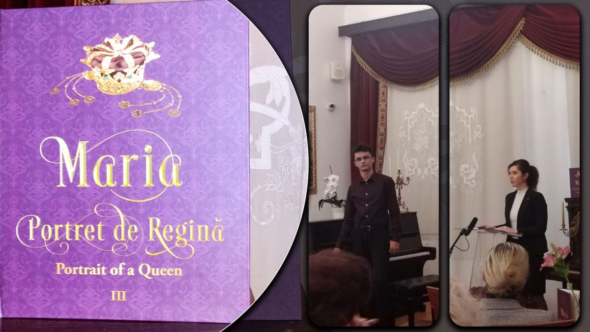 Cel de-al treilea volum al albumului „Maria – Portret de Regină”. Viața suveranei creionată în patru portrete