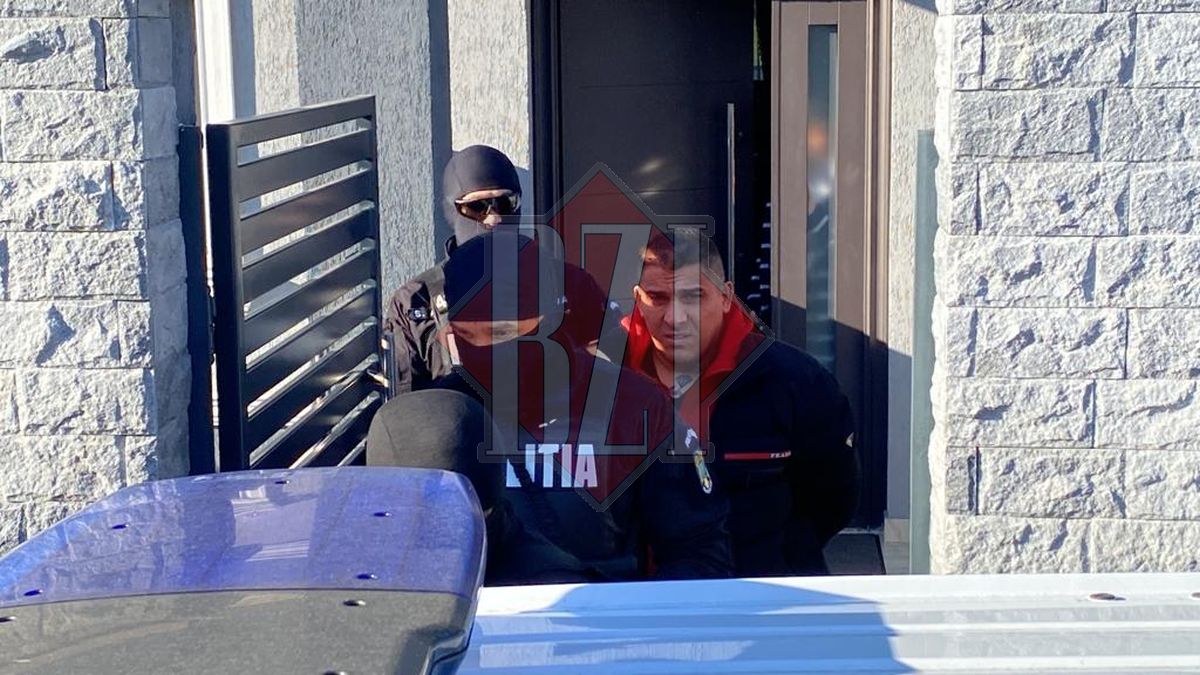 Adrian Corduneanu a fost scos din vila sa de mascaţi înarmaţi cu mitraliere! Este condus la audieri – EXCLUSIV, GALERIE FOTO, VIDEO
