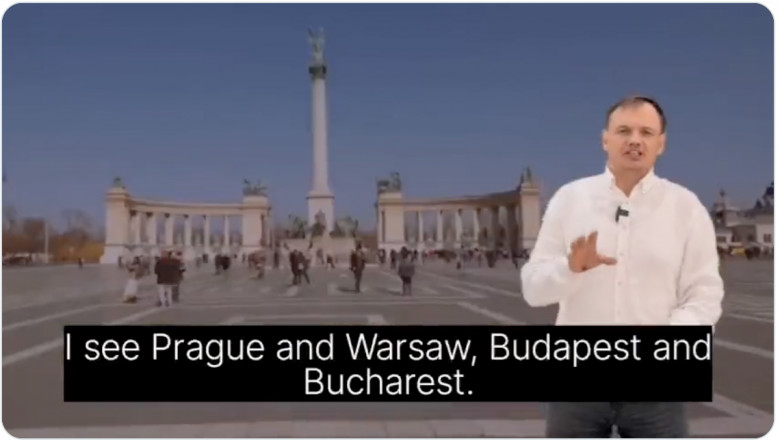 Mesajul halucinant al unui oficial rus: „Aceasta este țara mea. Văd Praga și Varșovia, Budapesta și București” – VIDEO