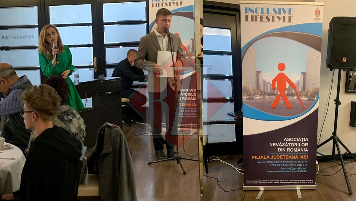 „Asociația Nevăzătorilor din România”, Filiala Județeană Iași a organizat un eveniment special, dedicat persoanelor cu dizabilități! – FOTO