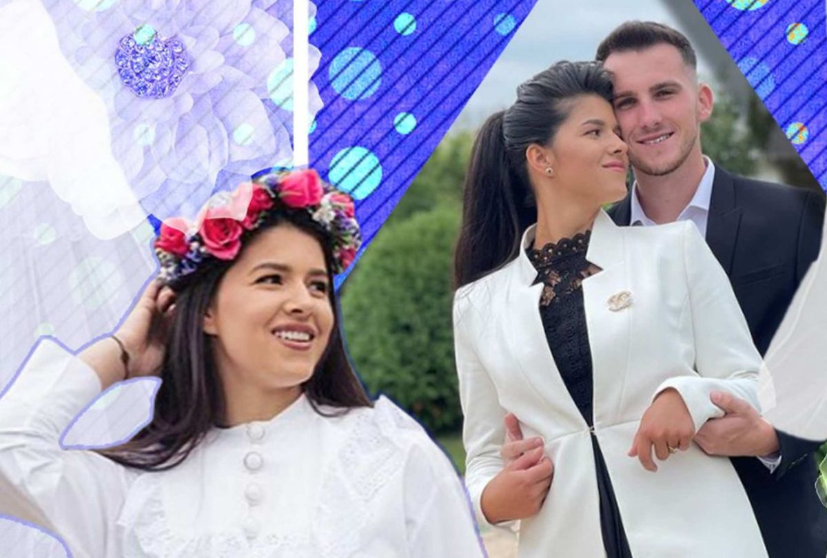 Geta Sterp, primele imagini în rochie de mireasă. Fotografie de colecție alături de frații săi