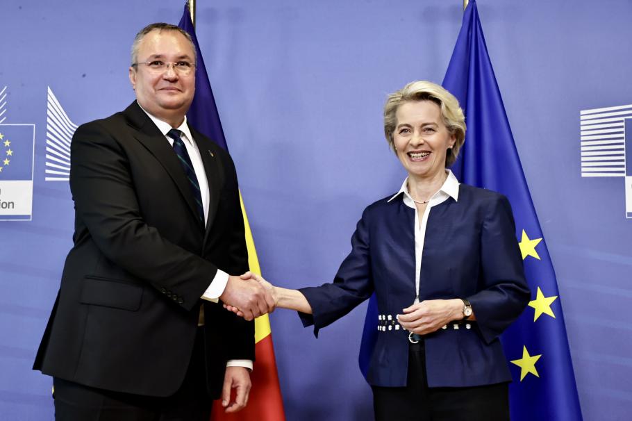 Nicolae Ciucă, după întâlnirea cu Ursula von der Leyen: România, mai aproape de aderarea la Spațiul Schengen