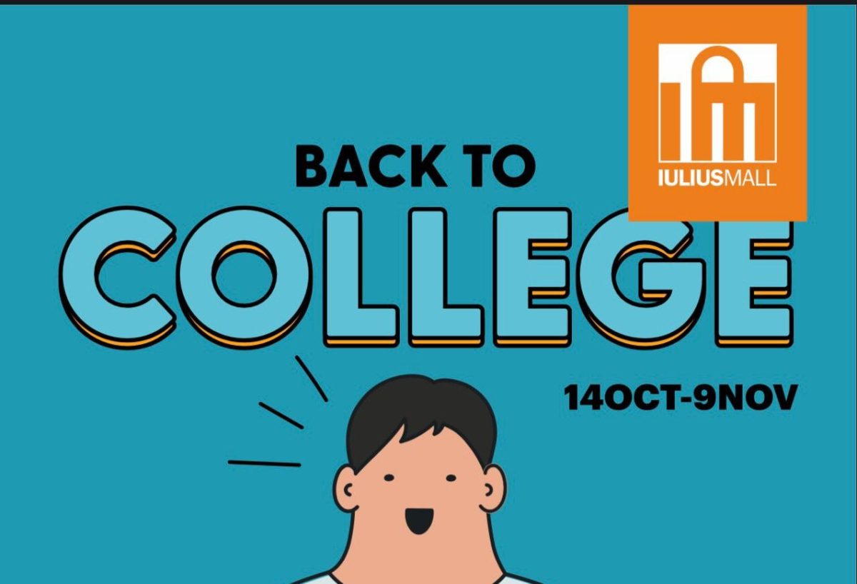 Iulius Mall îți face studenția mai frumoasă. E timpul pentru ,,Back to college”!