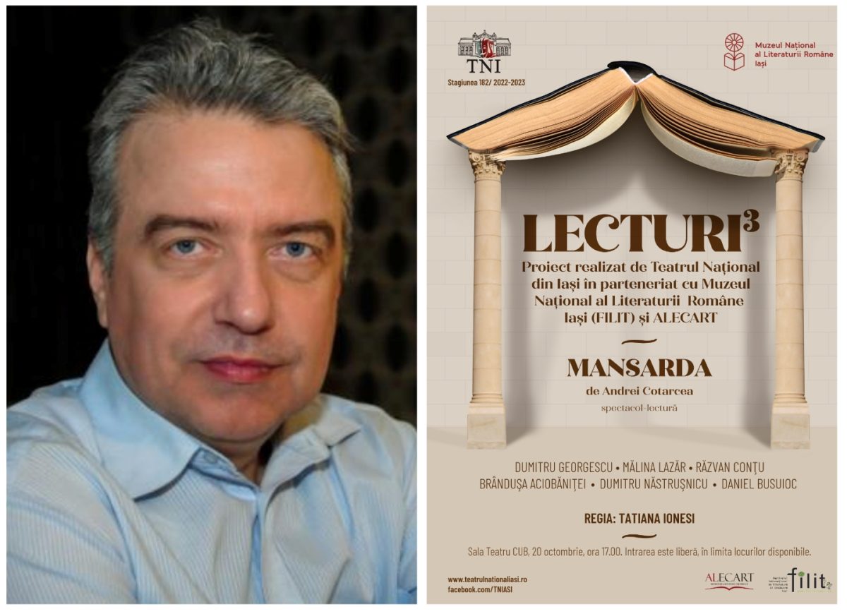 „Mansarda”, primul spectacol-lectură al stagiunii Teatrului Național Iași
