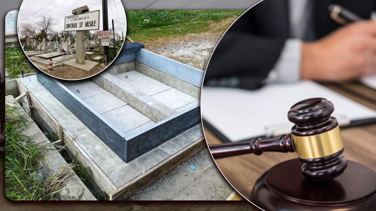 Scandal monstru în cimitir! O ieșeancă a cerut ordin de protecție