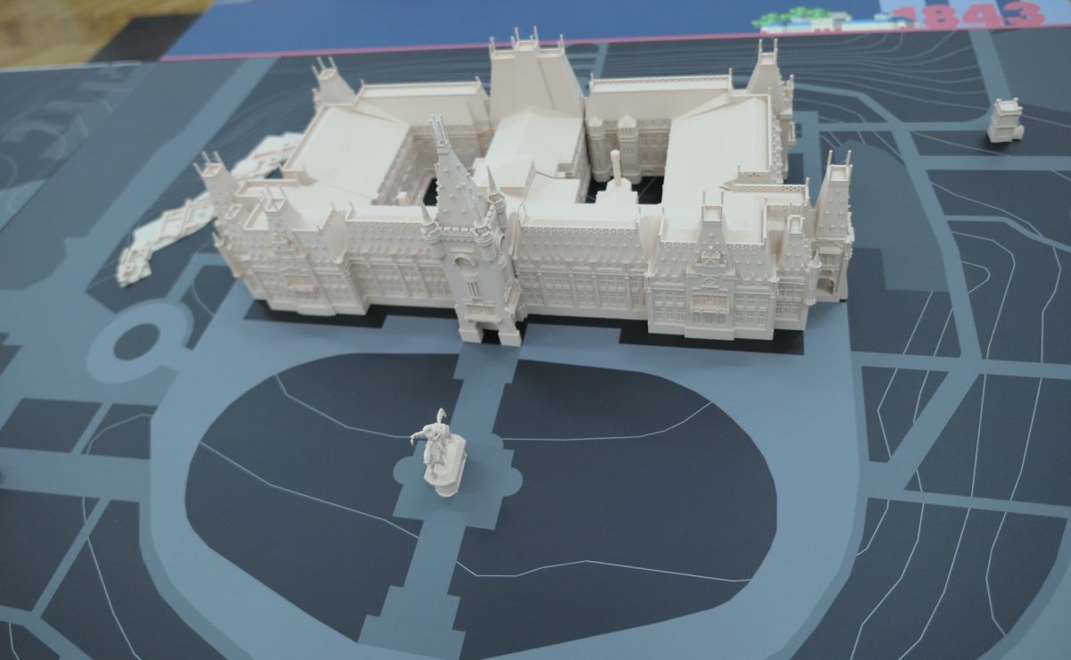 Proiect inedit la Palatul Culturii din Iaşi. Reprezentare 3D pentru clădirea simbol a oraşului – FOTO