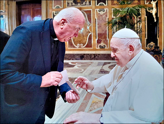Papa Francisc a binecuvântat cauza „Preot Dumitru Matei”, de la Iași