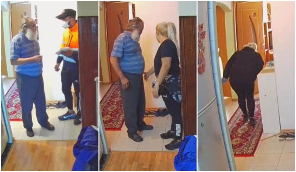 Pensionar din Cluj, jefuit de falşi angajaţi la gaz. Hoţii au fost filmaţi în fapt