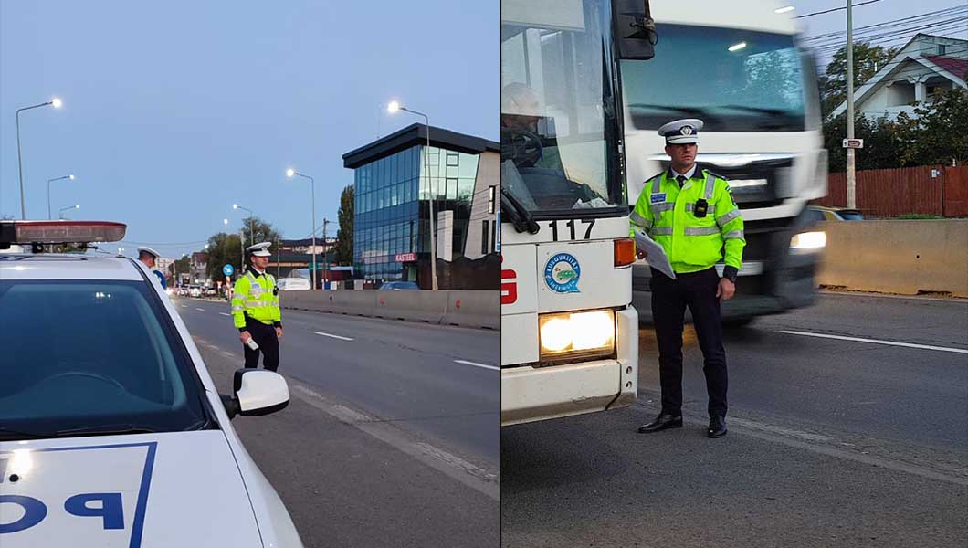 Acţiune pe raza municipiului Iaşi pentru prevenirea accidentelor rutiere – FOTO