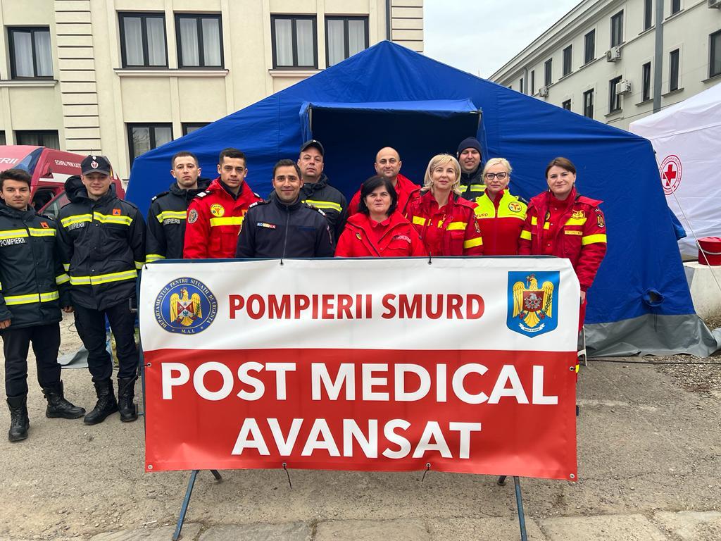 Medicii ieșeni au îngrijit 20 de pacienți la Postul Medical Avansat