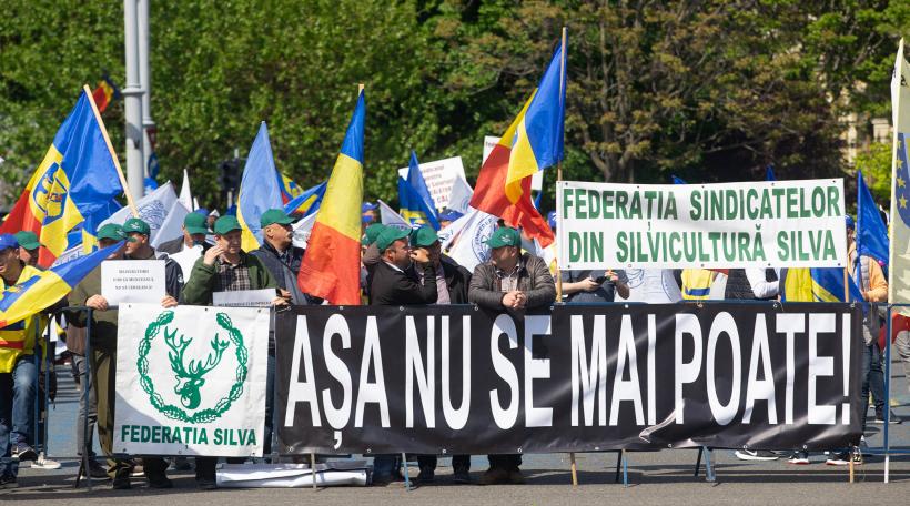 Protest în fața Guvernului, de Ziua Armatei Române. Ce nemulțumiri au oamenii