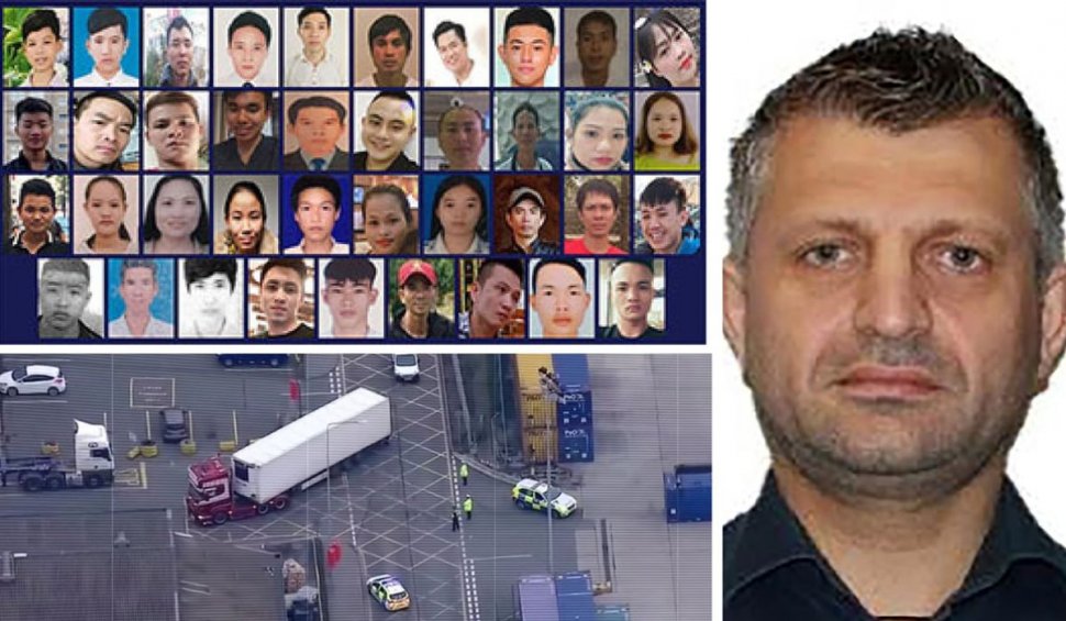 Un român din Bacău este acuzat în Marea Britanie de moartea a 39 de vietnamezi găsiți într-un camion