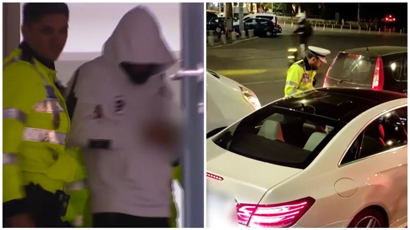 ‘Bombardierul cu Mercedes’ nu mai are voie să conducă un an întreg, după ce a fugit de sub nasul polițiștilor