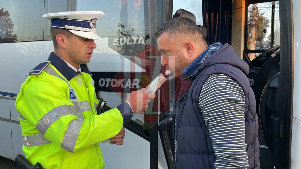 Atenţie, şoferi! Transportatorii rutieri de persoane, verificaţi de poliţiştii ieşeni – FOTO