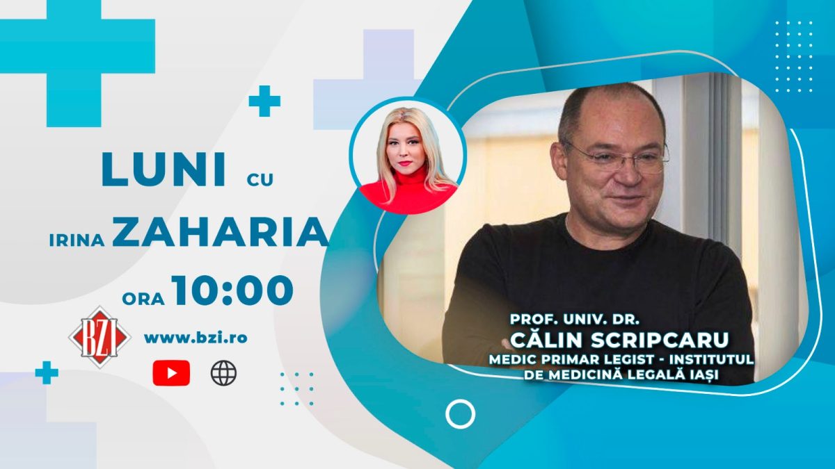 Prof.dr Călin Scripcaru, medic legist la Institutul de Medicină Legală Iași, discută în emisiunea BZI LIVE despre cartea lansată „Socola – Destinul Șoimului Hoinar