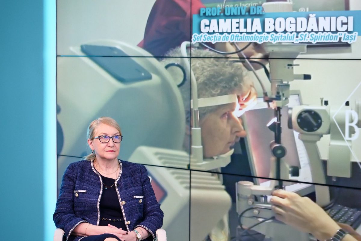 Adevărul despre lentilele de contact. Prof. univ. dr. Camelia Bogdănici: „Marginea lentilei se strică și poate să determine eroziuni corneene” – VIDEO