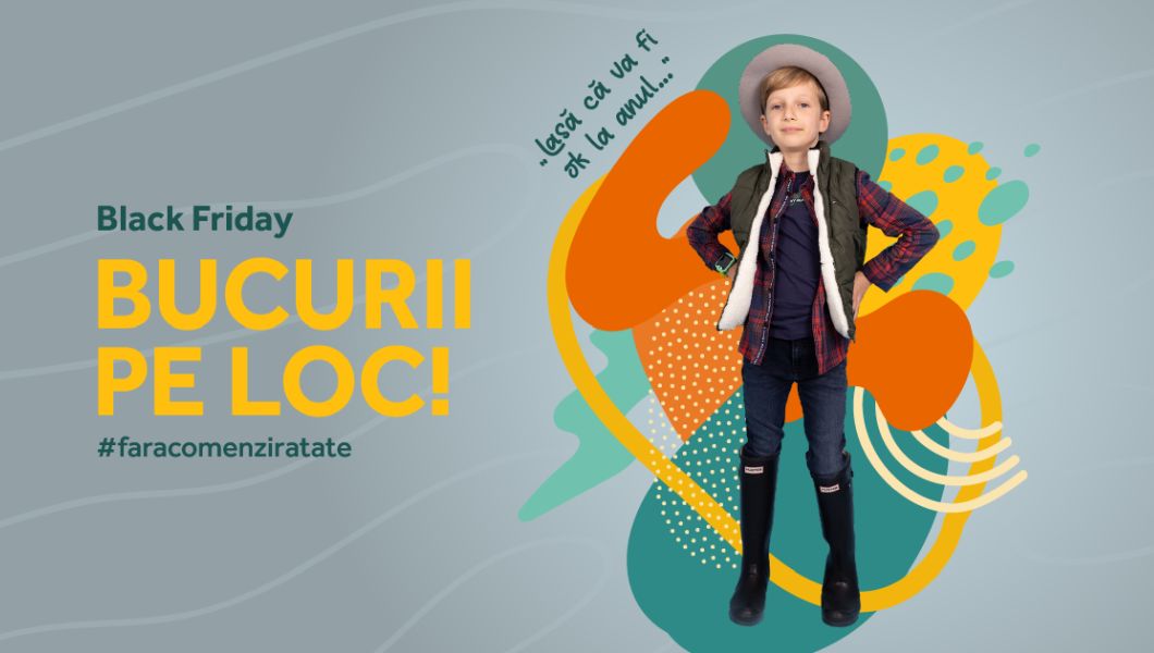 Black Friday continuă la Iulius Mall Cluj cu reduceri de până la 70% și „Bucurii pe loc”