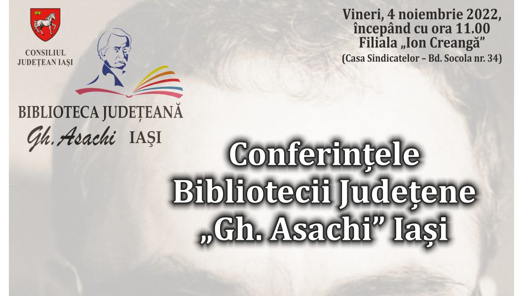 Răbdarea Timpului – Centenar „Marin Preda” – Conferințele Bibliotecii Județene Iași