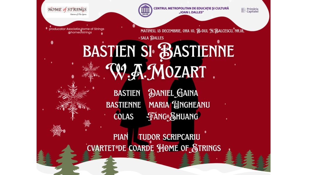 Bastien și Bastienne, la Home of Strings