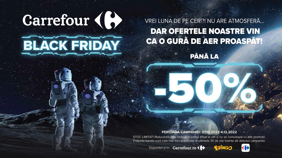 27.10 – 04.12.2022 BLACK FRIDAY la Carrefour