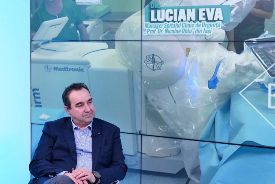Conf. univ. dr. Lucian Eva, despre procedurile din cadrul radiochirurgiei stereotactice: „Plainingul este făcut în colaborare cu medicul care are expertiza cea mai mare pe tipul de leziune care trebuie iradiat” – VIDEO