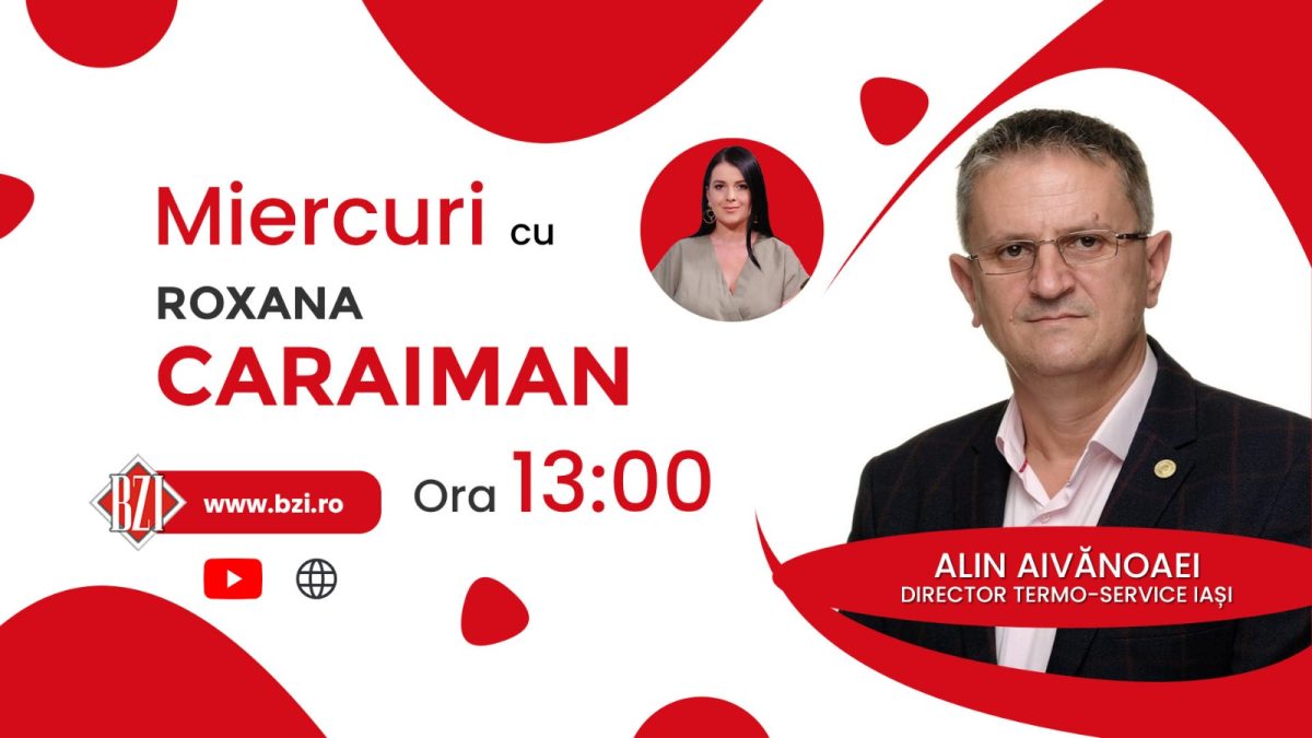 Soluții pentru a putea asigura încălzirea în sistemul centralizat la iarnă. Alin Aivanoaei, director Termo-Service Iași, în studioul BZI LIVE