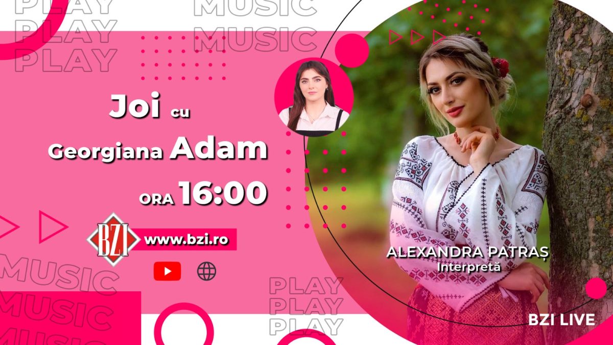 Artista cu o voce plină de pasiune! Alexandra Patraș, interpretă, povestește pentru BZI LIVE despre cele mai frumoase proiecte din carieră!