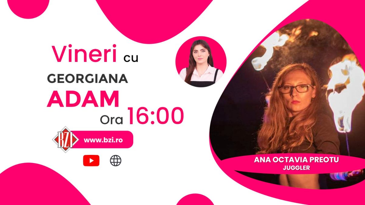 Artista care se “joacă cu focul”! Ana Octavia Preotu, juggler, povestește pentru BZI LIVE cât de greu este să stăpânești acest domeniu!
