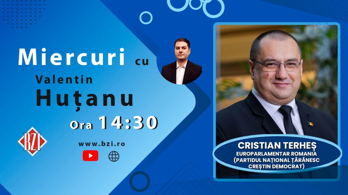 Europarlamentarul Cristian Terheș într-o ediţie explozivă BZI LIVE