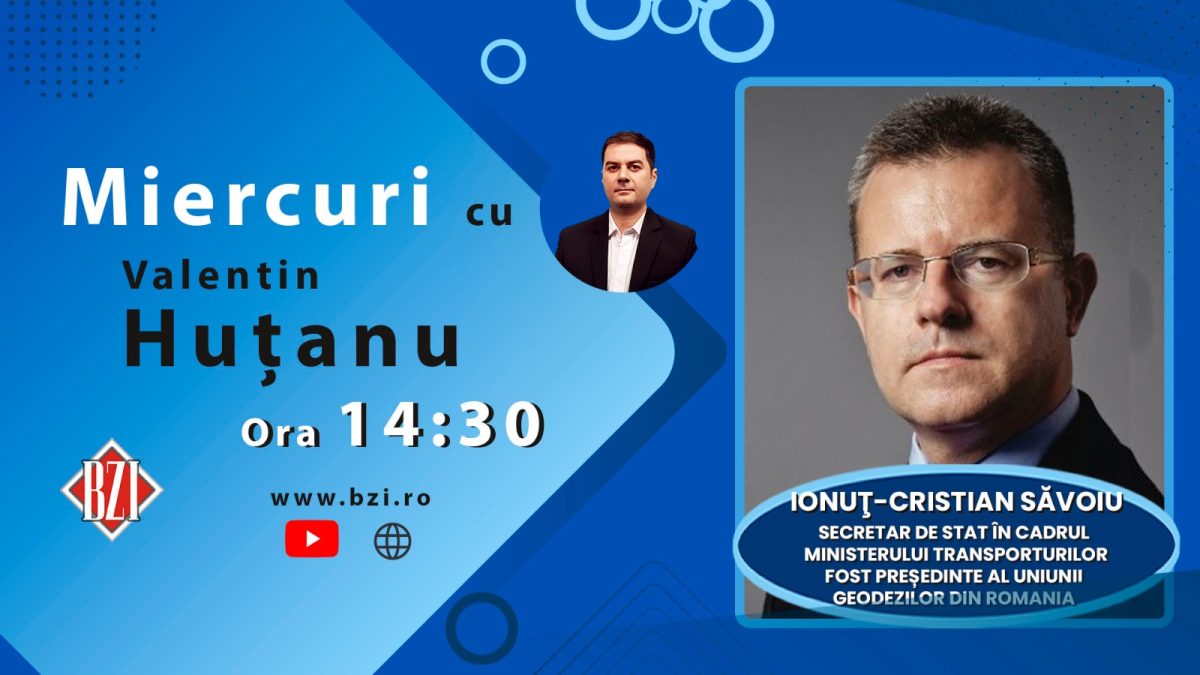 Despre unul dintre cele mai interesante şi de impact evenimente organizate la Iaşi, la BZI LIVE alături de Ionuţ Cristian Săvoiu, secretar de stat în cadrul Ministerului Transporturilor