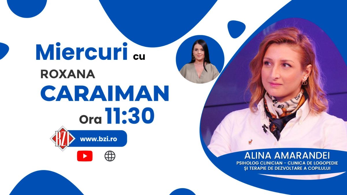 Sănătatea mintală la copii! Despre identificarea stărilor afective ale celor mici discută la BZI LIVE psihologul Alina Amarandei